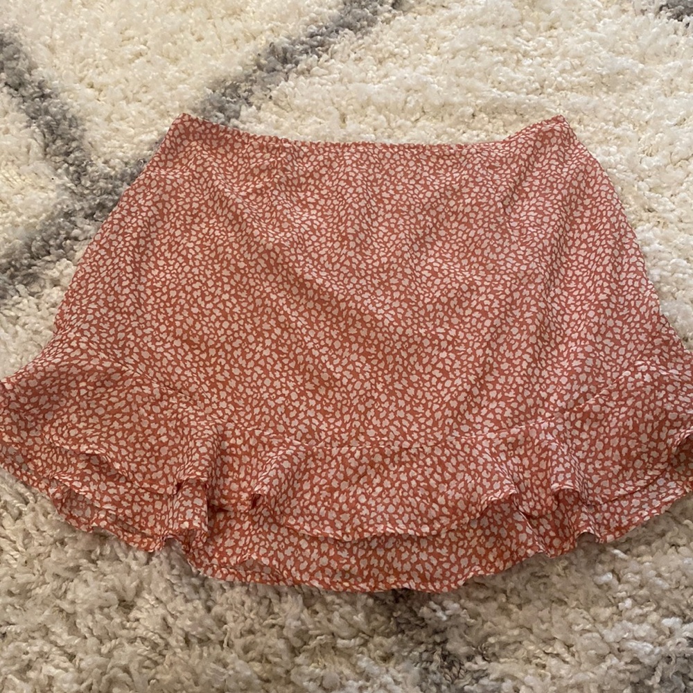 Pink Ruffle Skirt - Picture 1 of 6